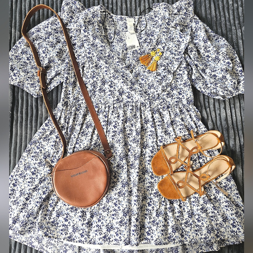 NWT H&M Peasant Blouse Size M